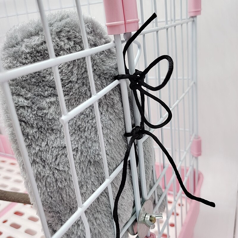 Hiver en peluche oiseaux hamac doux Cape cabane lit pour perruche calopsitte Conure Budgie Cockatoo FPing
