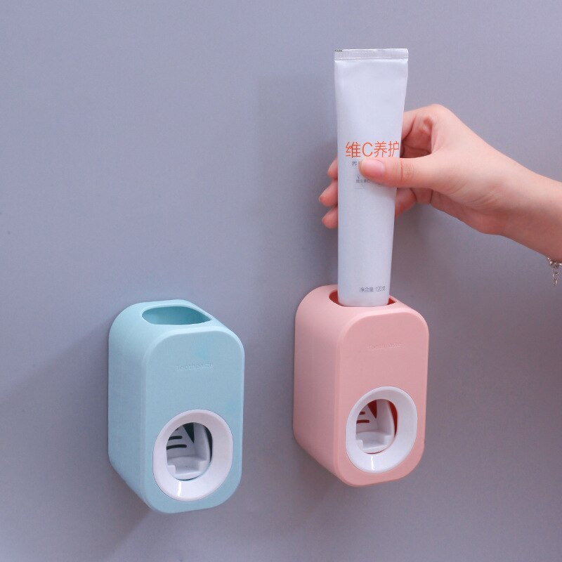 Squeezer For Toothpaste Automatic Toothpaste Dispenser Wall Mounted Toothpaste Holder Lazy Dispenser For Toothpaste
