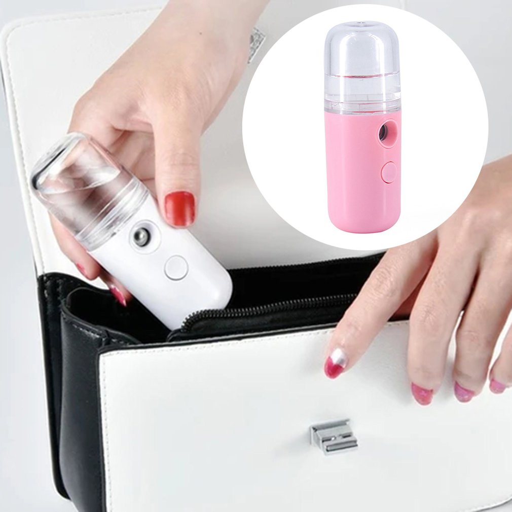 Small Mini Portable Refresh USB Nano Spray Hydrating Alcohol Spray Humidifier