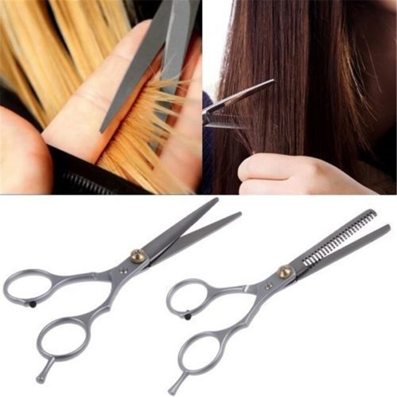 2 X Barber Hair Cutting Thinning Scissors Shears Hairdressing 1 Set