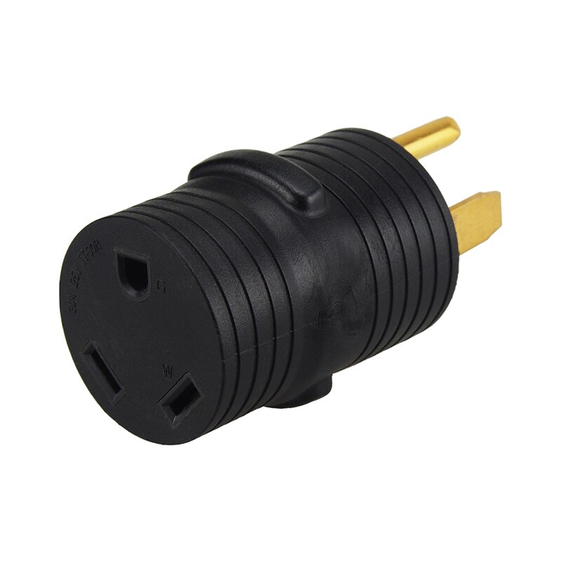 JORINDO NEMA 14-50P to TT-30R Plug Adapter - 3-Outlet Grounding Converter