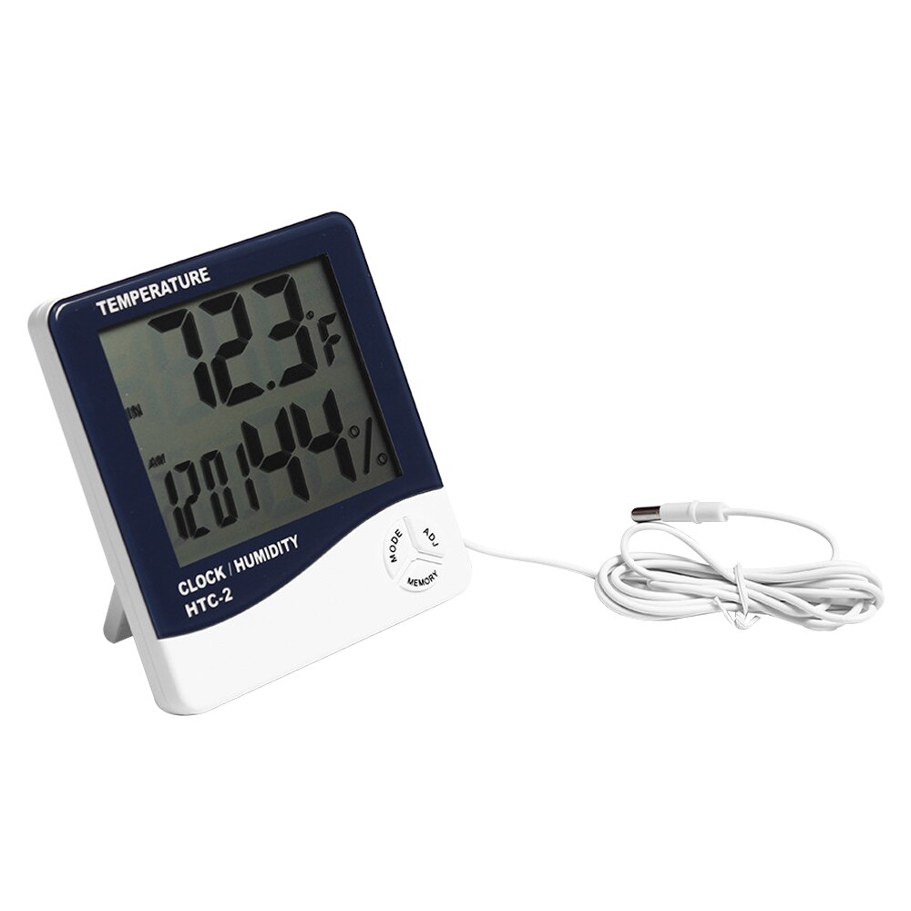 HTC-2 Digital Humidimeter Thermometer Multifunctional Waterproof Probe Thermometer