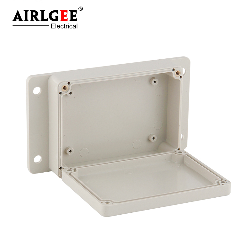 115 * 85 * 35mm standard waterproof cable junction box connection box fixed ear type ABS plastic sealed box