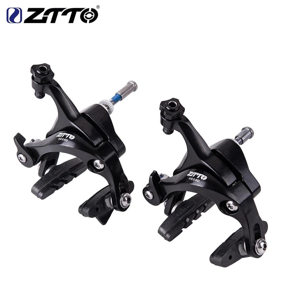 ZTTO Road Bike Brake Dual Pivot Caliper Folding Bicycle Side Pull Rim Brake Center Mount Front Rear vs 105 R7000