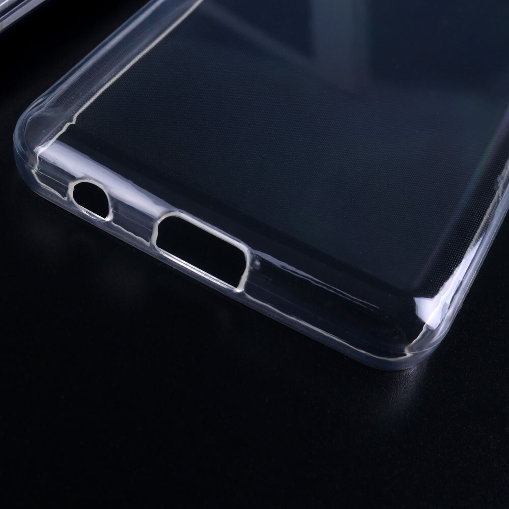 NINY para Alcatel 1C ) 5003D funda de teléfono de silicona transparente Ultra delgada Anti-huella digital, a prueba de sudor para funda trasera de teléfono