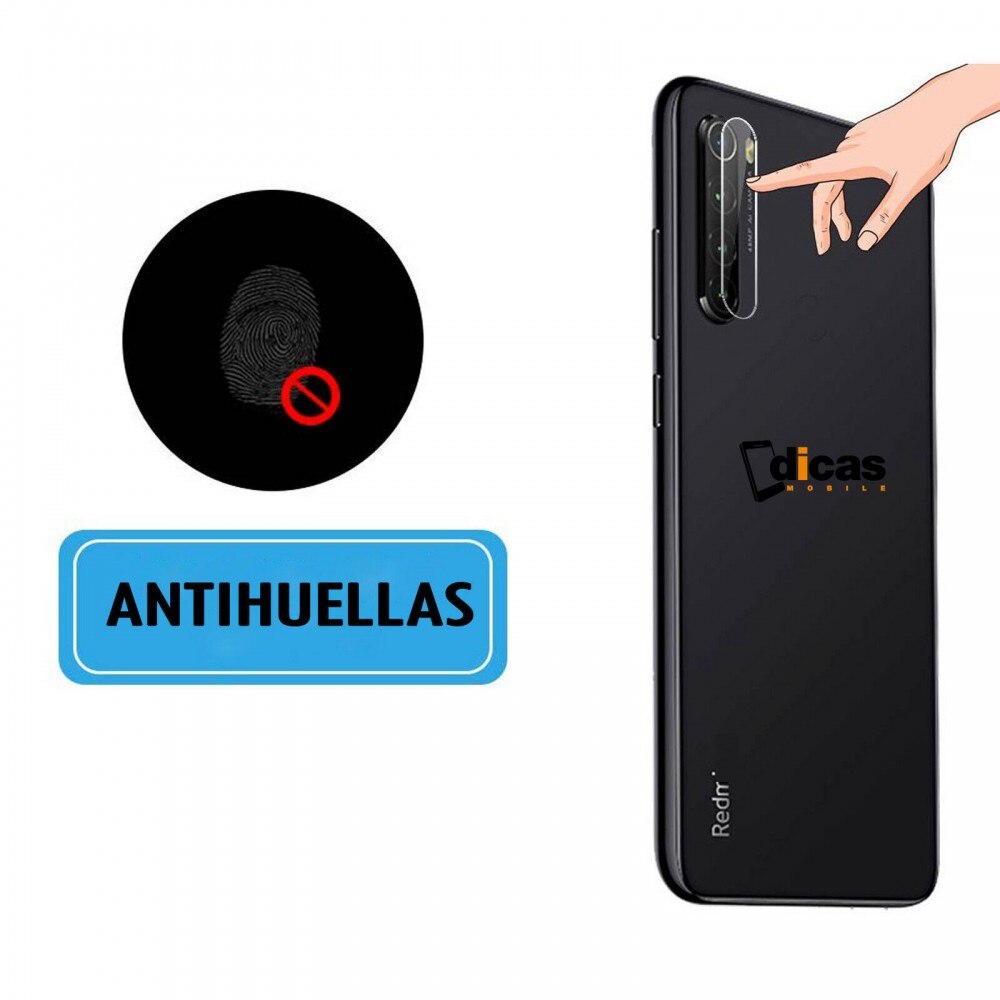Protecteur verre trempé pour Xiaomi Redmi Note 8 objectif d'caméra arrière
