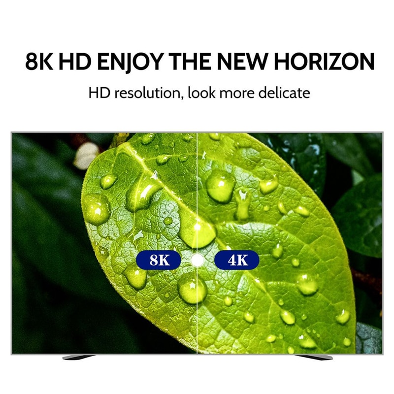 Hdmi 2.1 kabel 8k 4k audio video splitter switcher sladd för hd xiaomi apple tv box projector  ps4 ps5 laptop  pc 0.5m 1m 1.5m 2m 3