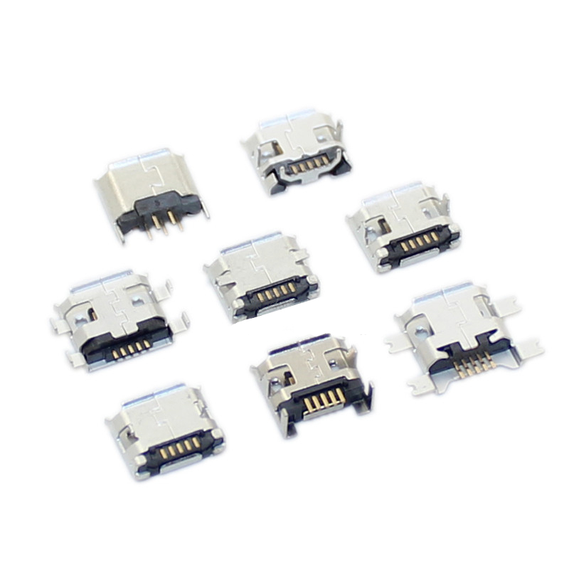 60pcs/Lot 5 Pin SMT Socket Connector Micro USB Typ... – Grandado