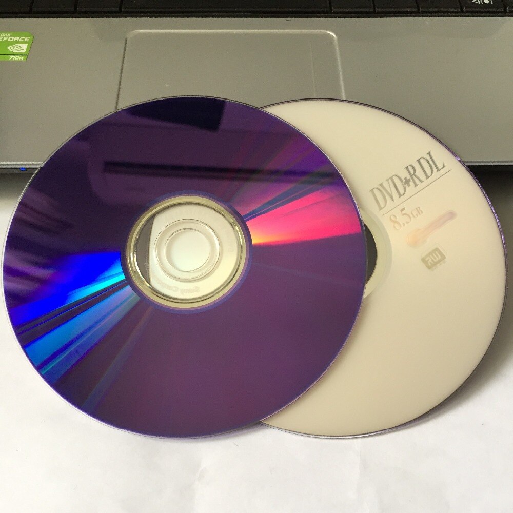5 Discs Originele S-Brand Leeg Gedrukt 8.5 GB 8X DVD + R DL Schijven