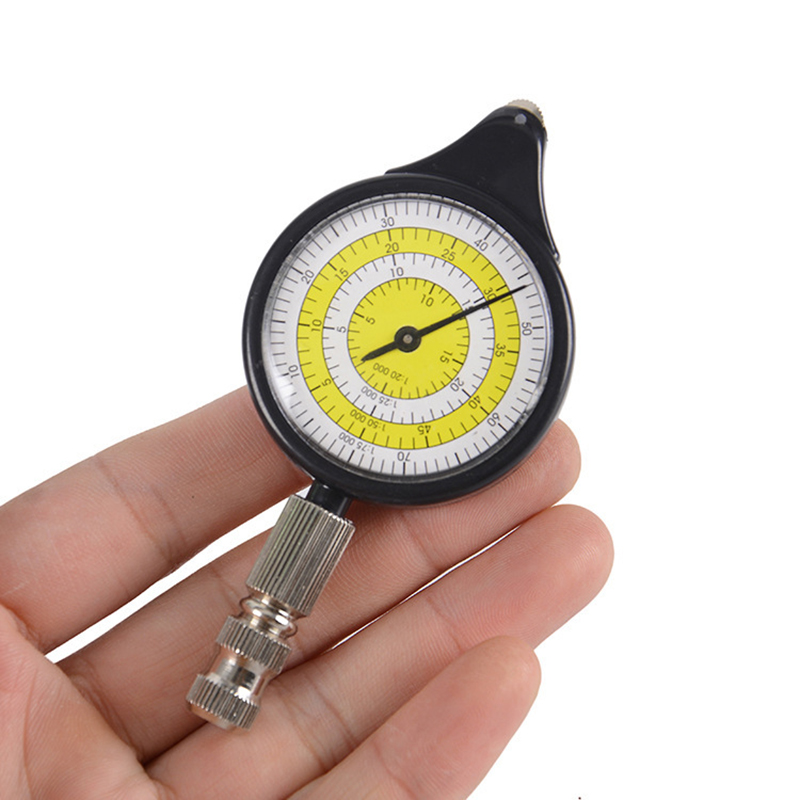 Portable Map Rangefinder Odometer Multifunction Compass Curvimeter Map Measuring Gauge Durable Outdoor Climbing Hiking