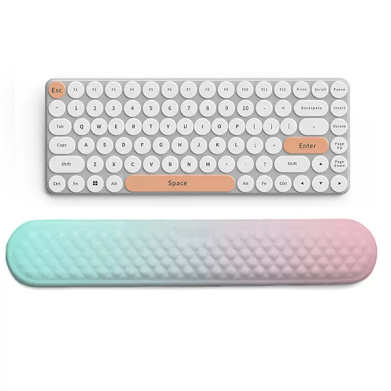 Toetsenbord Polssteun Pad Set Zacht Memory Foam Muismat Polssteun Kussen Pijnbestrijding Ergonomische Computer Muismat