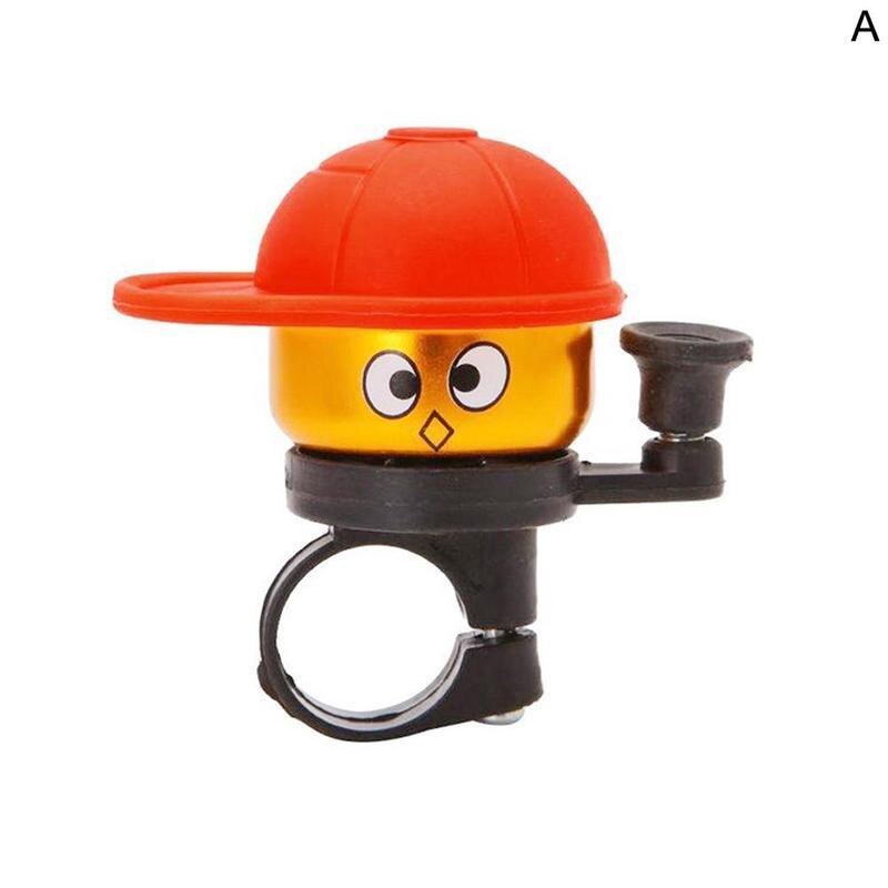 1 stuk fietsbel cartoon autobel mountainbike luidspreker autobel rijden cartoon voor opvouwbare auto kinderaccessoire  o1 w 8: Rood