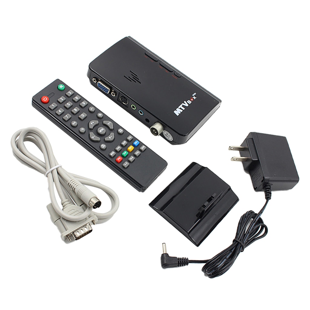 Digitale Computer Vga Tv Programma Tuner Ontvanger Monitor Us Plug W/Afstandsbediening Voor Projector