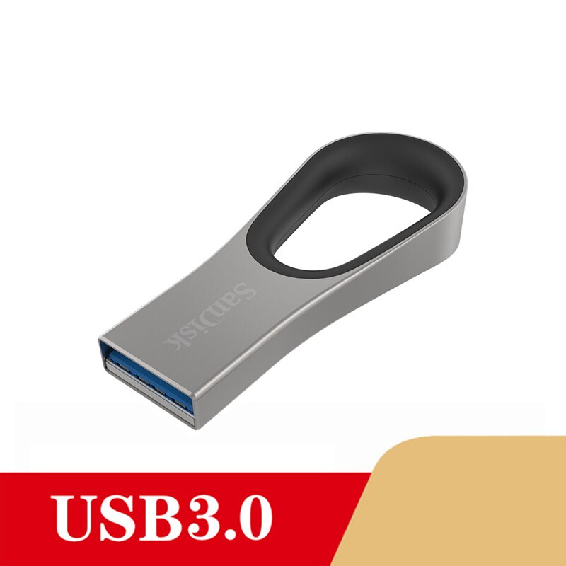 Pendrive USB 3,0 USB de Metal de SanDisk, memoria USB de 16GB 32GB 64 GB, memoria USB de 2,0 128GB U, 256GB: 64 GB / CZ93 USB3.0