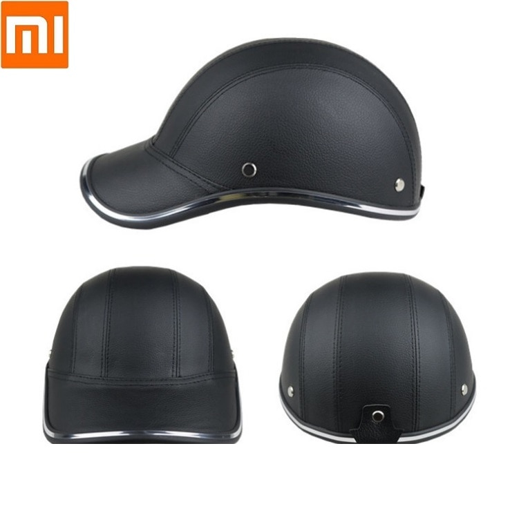 Voor Xiaomi Mannen Vrouw Motorfiets Half Helm Baseball Cap Stylehalf Helm Elektrische Fiets Scooter Anti-Uv Veiligheid Harde Hoed
