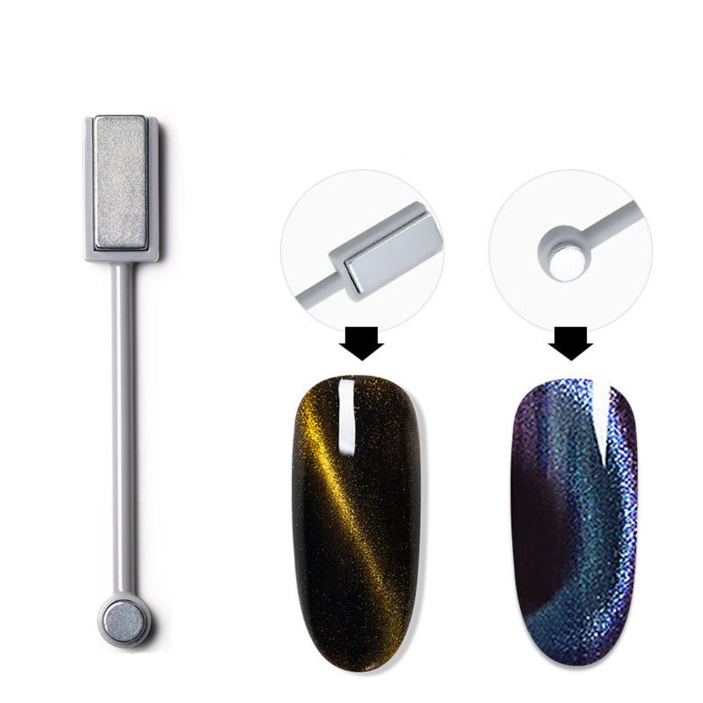 Multi-function for UV Gel Line Strip 9D Effect Strong Magnet Magnetic Nail Art Stick Magnet Board Cat Magnetic Stick: style2