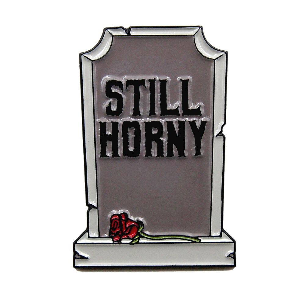 Toten Innen Aber Noch Geil Emaille Stift Abzeichen Brosche