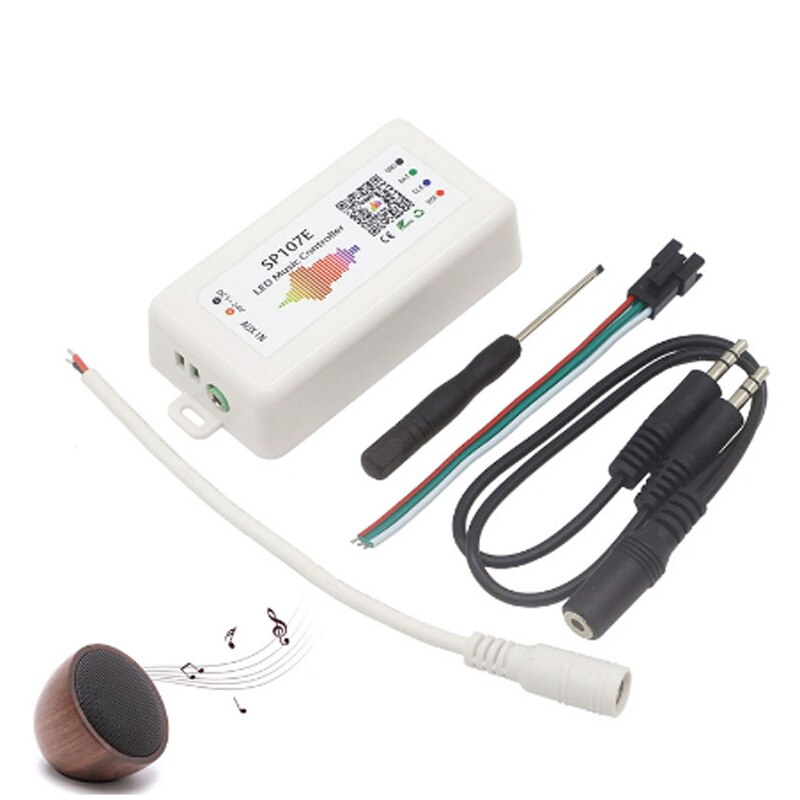 sp601 5-24v Symphony of Lights with RF WIFI Bluetooth Atmosphere controller for WS2801 WS2811 WS2812B SK6812 ws2815 LED strip: sp107e