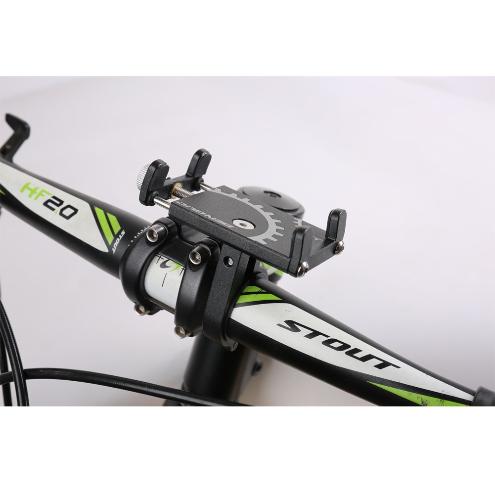 Justerbart styrbeslag stativ cykel telefon holder cykel motor aluminium kit gps telefon støtte stativer