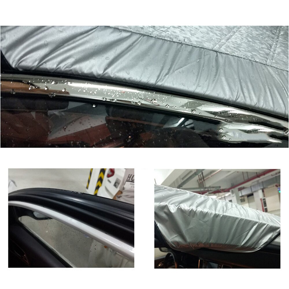 Folie Sneeuw Vorst Dunne Suv Auto Zonnescherm Voorruit Zonnekap Winter Front Auto Levert Aluminium