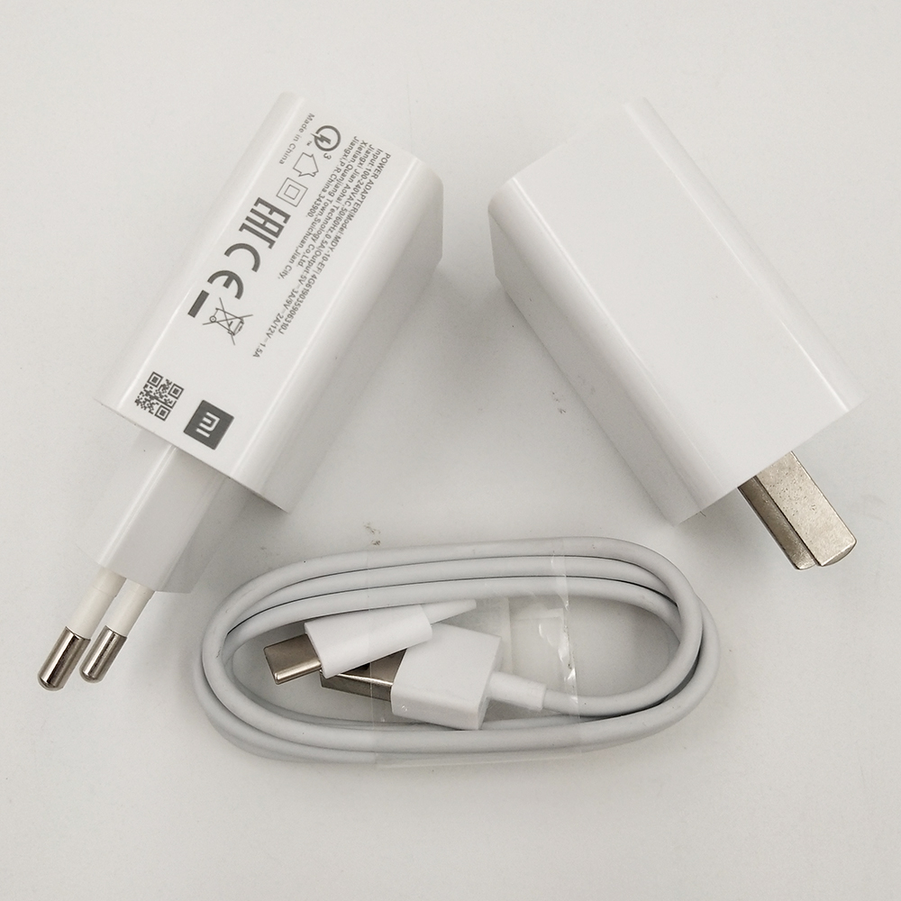 Cargador de pared rápido Original para Xiaomi Mi 9se, adaptador de cargador rápido QC3.0 de 18W, Cable de datos USB 3,1 de 1M para MI CC9, A3, Redmi Note 8Pro