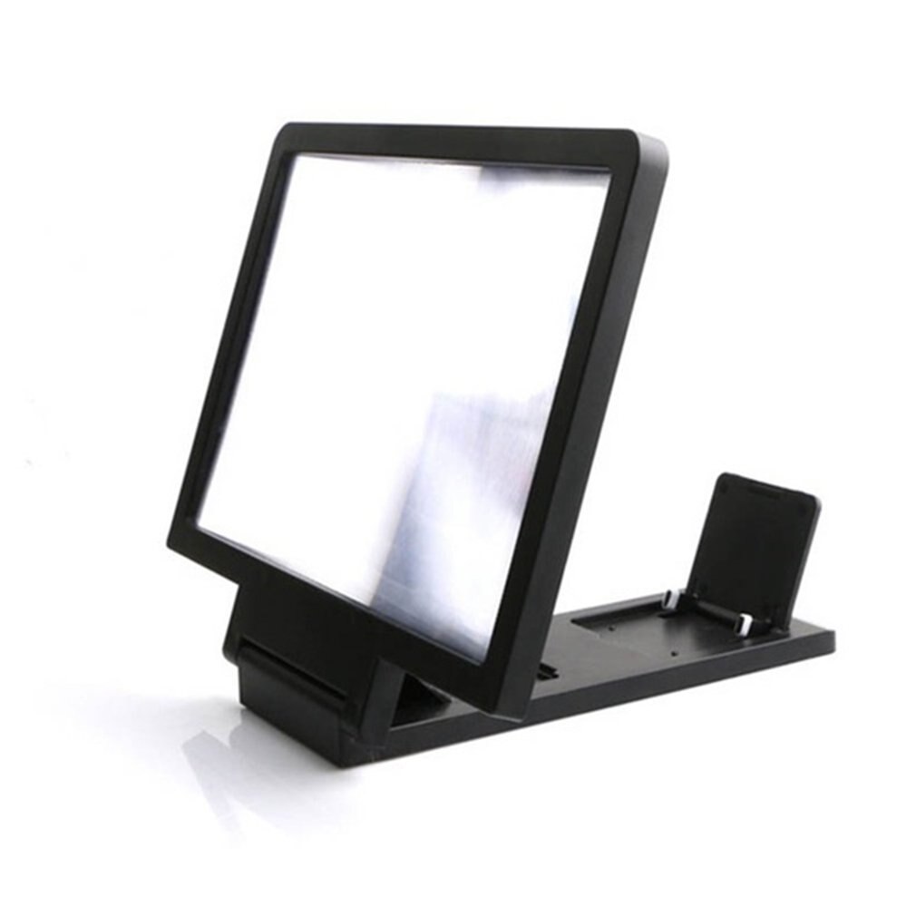8.2 Inch Mobiele Telefoon Screen Vergrootglas Ogen Bescherming Display 3D Video Screen Versterker Vouwen Vergroot Uitbreiden Stand Houder