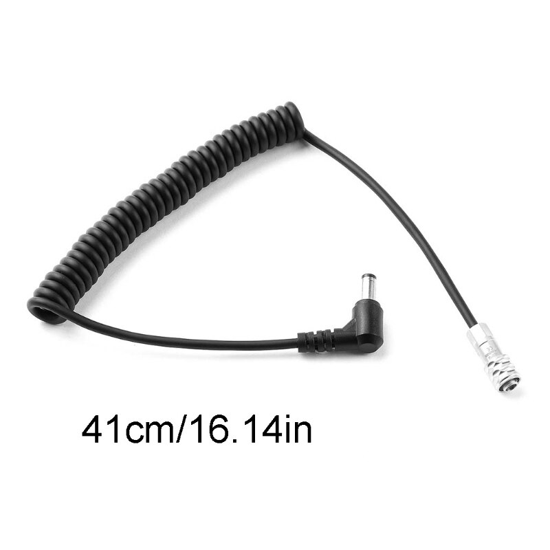 5.5x2.5mm Male to Weipu 2 pin Power Cable for Blackmagic Pocket Cinema Camera