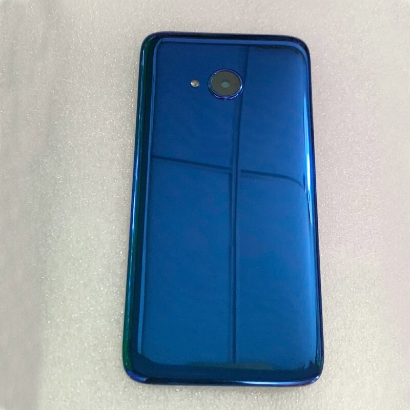 Original Battery Cover Rear Door With Camera Lens+Flash Light+Logo For HTC U11 U11 Life Back Glass Cover Replacement