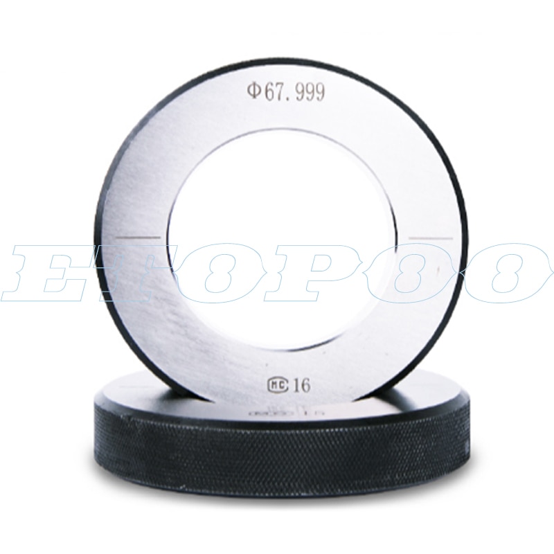 1pcs from 3mm-100mm Inner diameter Calibration Gauge 0.002mm Setting Plain ring gauge Smooth hole gauge measuring tools