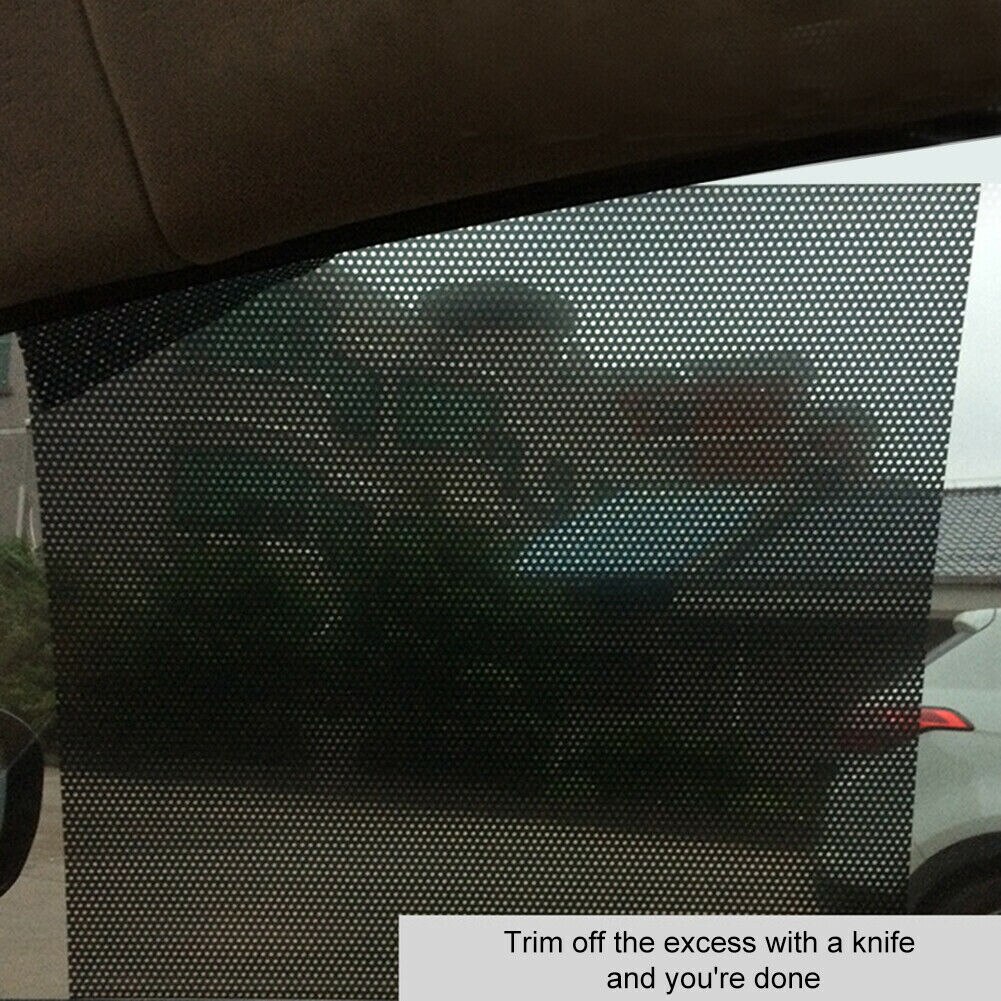 Car Static Sunshade Stickers Window Glass Sunscreen Curtain Insulation Curtain Car Sunroof Sun Shade Sun Block Film Anti-UV