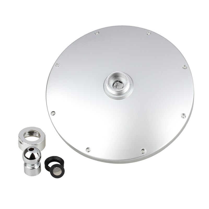 8 Polegada banheiro quarto chrome grande misturador redondo fix chuva cabeça de chuveiro 200mm