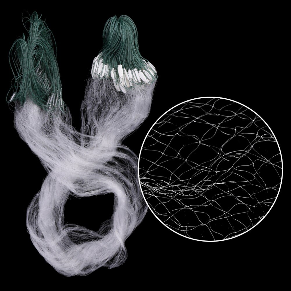 Fishing Gill Net Fish Gillnet Baits Castiing Mesh Traps for Fishermen 8/22m