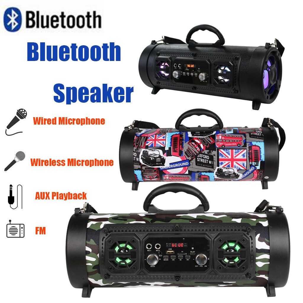 Portable Bluetooth Speaker FM Radio Move KTV 3D Sound system Sound bar subwoofer portable column bluetooth speaker FM radio Z520