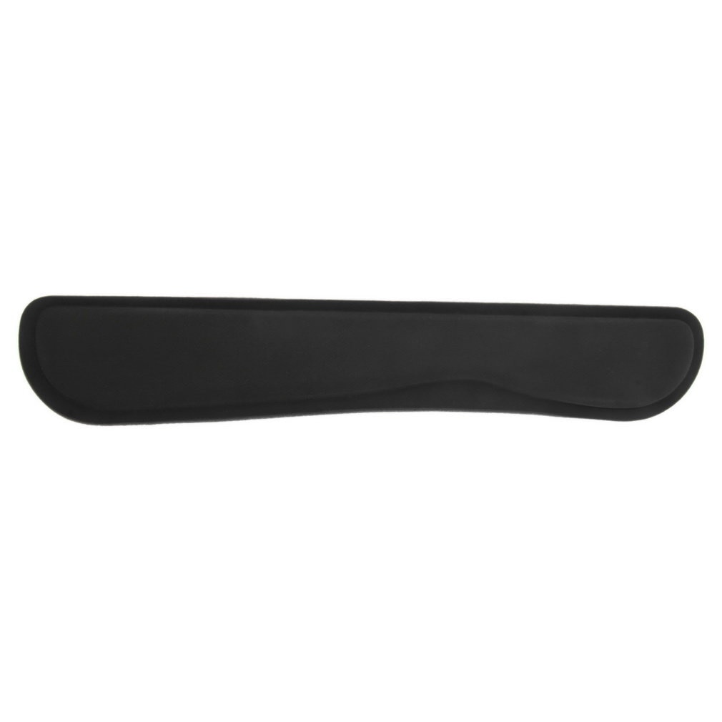 1pcs Worldwide Support Comfort Gel Wrist Rest Pad for PC Keyboard Raised Platform Hands Black