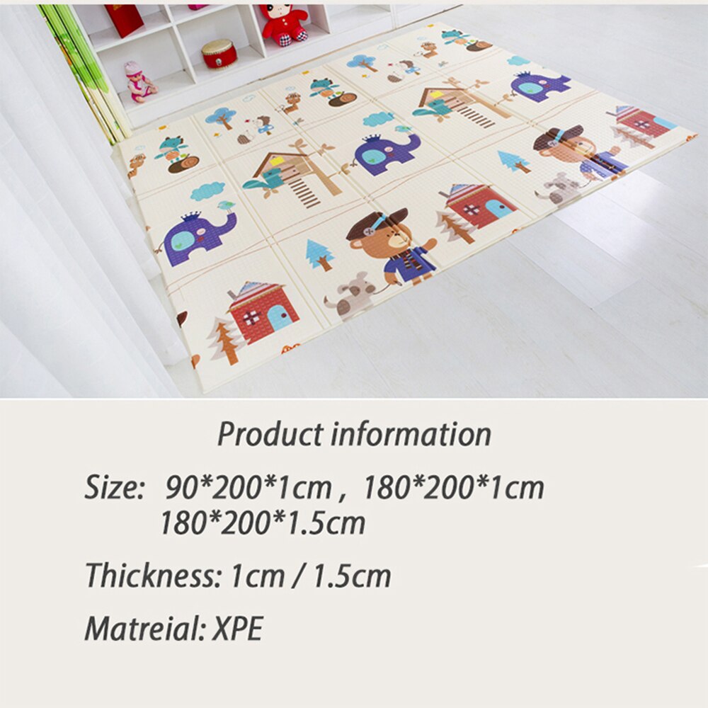 Baby Mat Speelkleed voor Kinderen 180*200*1cm Speelmat Tapete Zuigeling kids Mat Zachte Baby Tapijten kruipende Baby Speelkleed