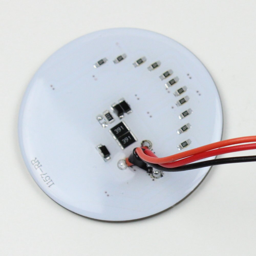 50mm 2" Motorcycle Stop Brake Light 1157 Custom 12 Volt Automotive Tail LED light