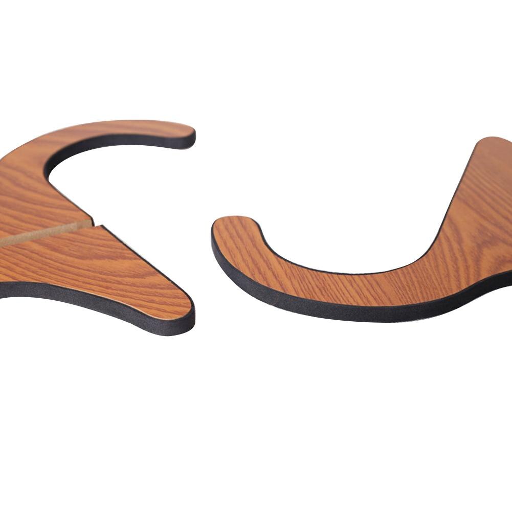 Soporte de madera plegable portátil, estante de exhibición plegable, soporte de exhibición para guitarra, estante de exhibición para Piano de pulgar, accesorio Kalimba