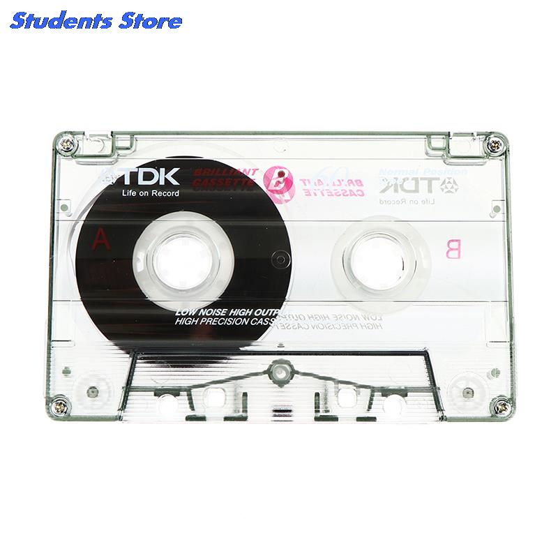 Standard Cassette Blank Tape Player Empty 60 Minutes Magnetic Audio Tape