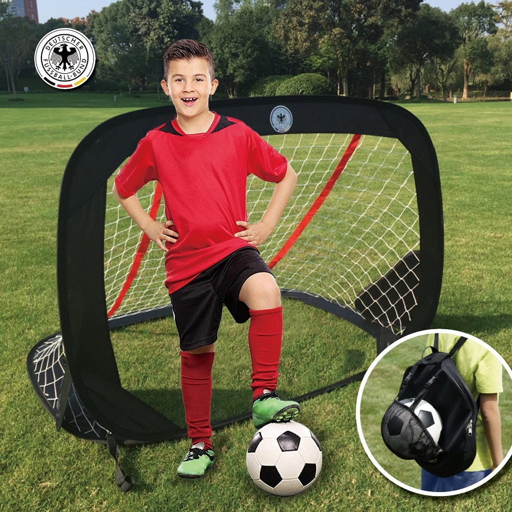 Draagbare Voetbal Doel Vouwen Pop-Up Play Doel Set Voetbal Netto Voor Kids Futball Doel Praktijk Schieten speelgoed Apparatuur