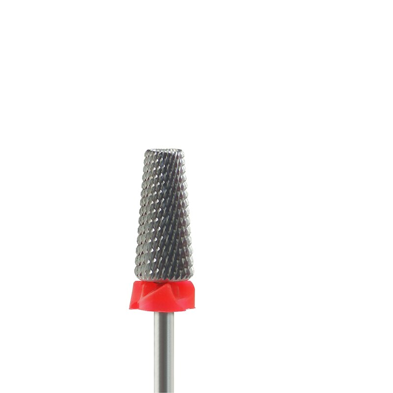 5 En 1-brocas de carburo para uñas cortadas en cruz-mango largo-usadas para Europa-broca para uñas de carburo de WILSON: 1pc Fine