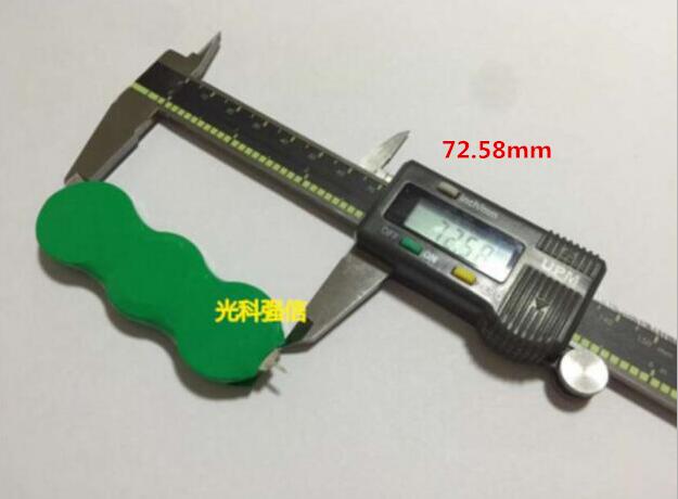 Batteria Tampone Ni-Mh Extracell 3,6V 250mAh Con PCB A 3 Pin Per Memoria E Circuiti - Foto 2