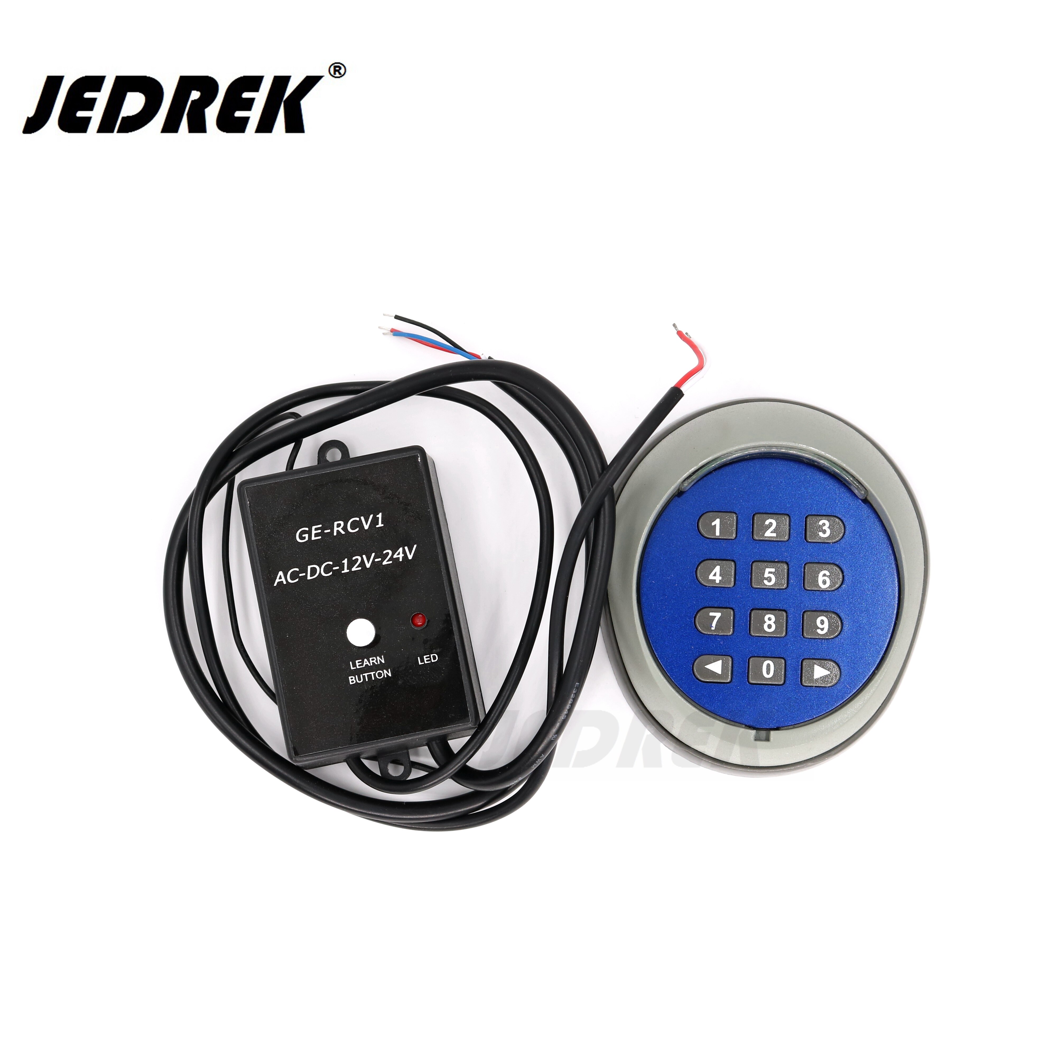 433.92mhz Draadloze Afstandsbediening Keypad Wachtwoord Switch kit voor poort deur toegangscontrole HCS101 Standaard Code deur gate opener