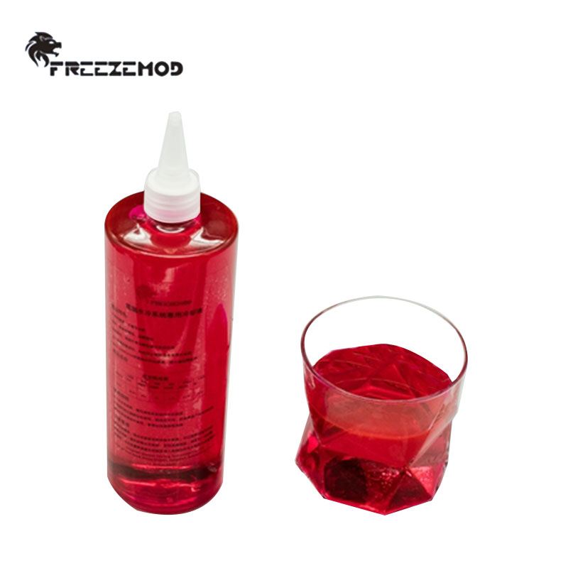 PC Water Cooling 500ML Liquid For Computer Coolant Liquids,Antu-Corrosion Deionized Heat Conduction with 250ML Water Bottle