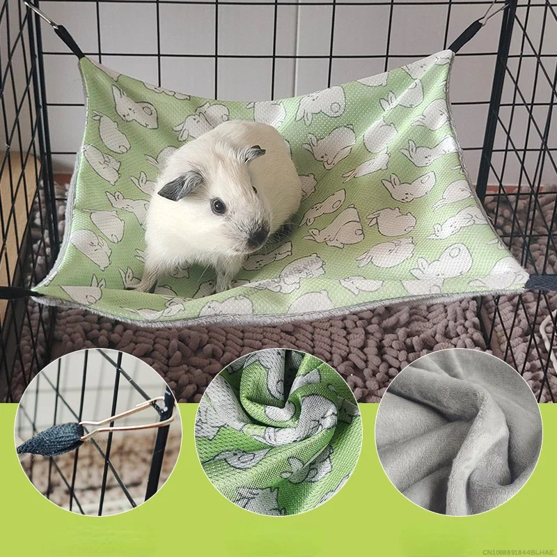 Hamster Hangmat Honingzak Zweefvliegtuig Isolatie dubbelzijdig Hangmat Kleine Huisdier Hangmat Opknoping Eekhoorn Slaapzak Dierbenodigdheden