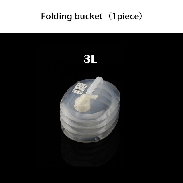 Overe 1pc bil sammenleggbar bøtte vannlager til renault megane 3 støvkost logan captur clio chevrolet cruze aveo captiva: 1 stk 3l