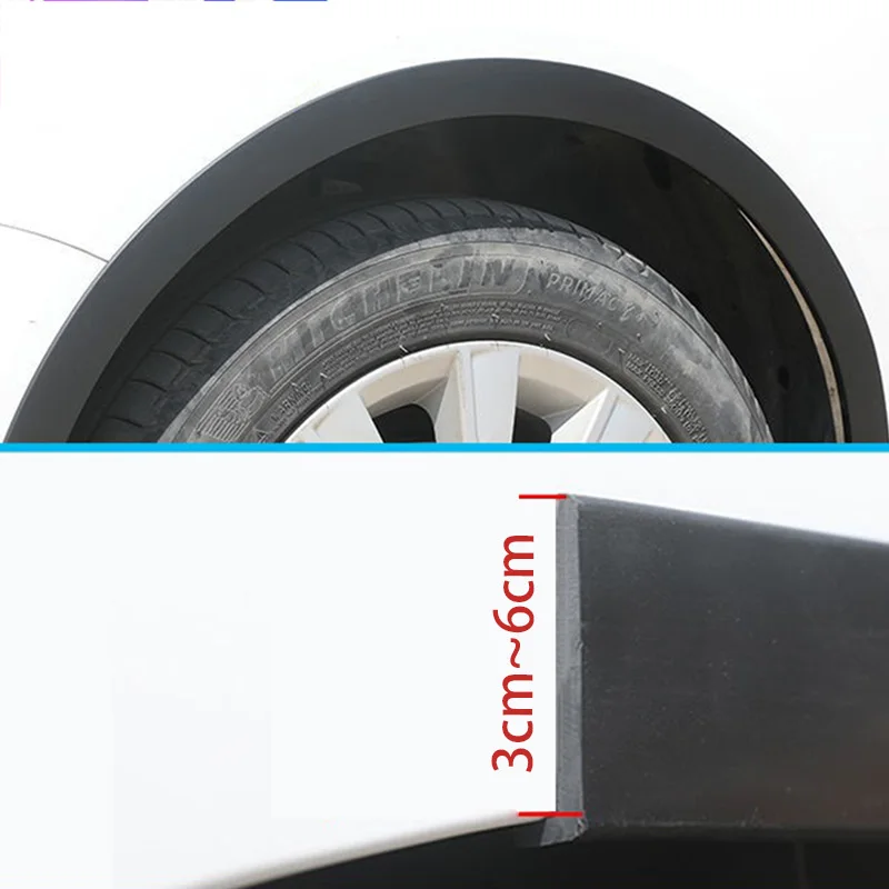 5CM Universal Rubber Fender Flare Car Wheel Lip – Grandado