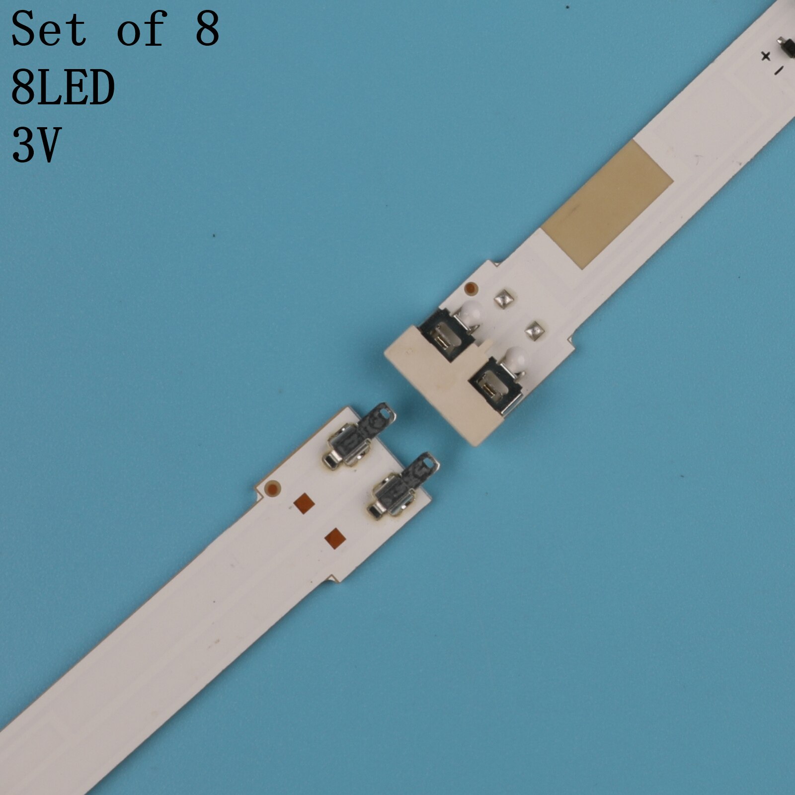 Kit 8 PCS LED backlight strip for Samsung UE48J5200 UN48J5000 LM41-00120Q LM41-00149A LM41-00120P LM41-00150A