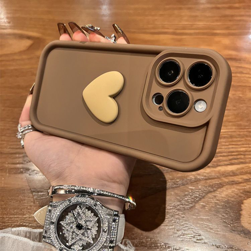 Coque de téléphone antichoc en silicone souple Love Coussins, coque arrière pour coque iPhone 16, 15, 14, 13, 12, 11 Pro Max, 14, 15 Plus, accessoires