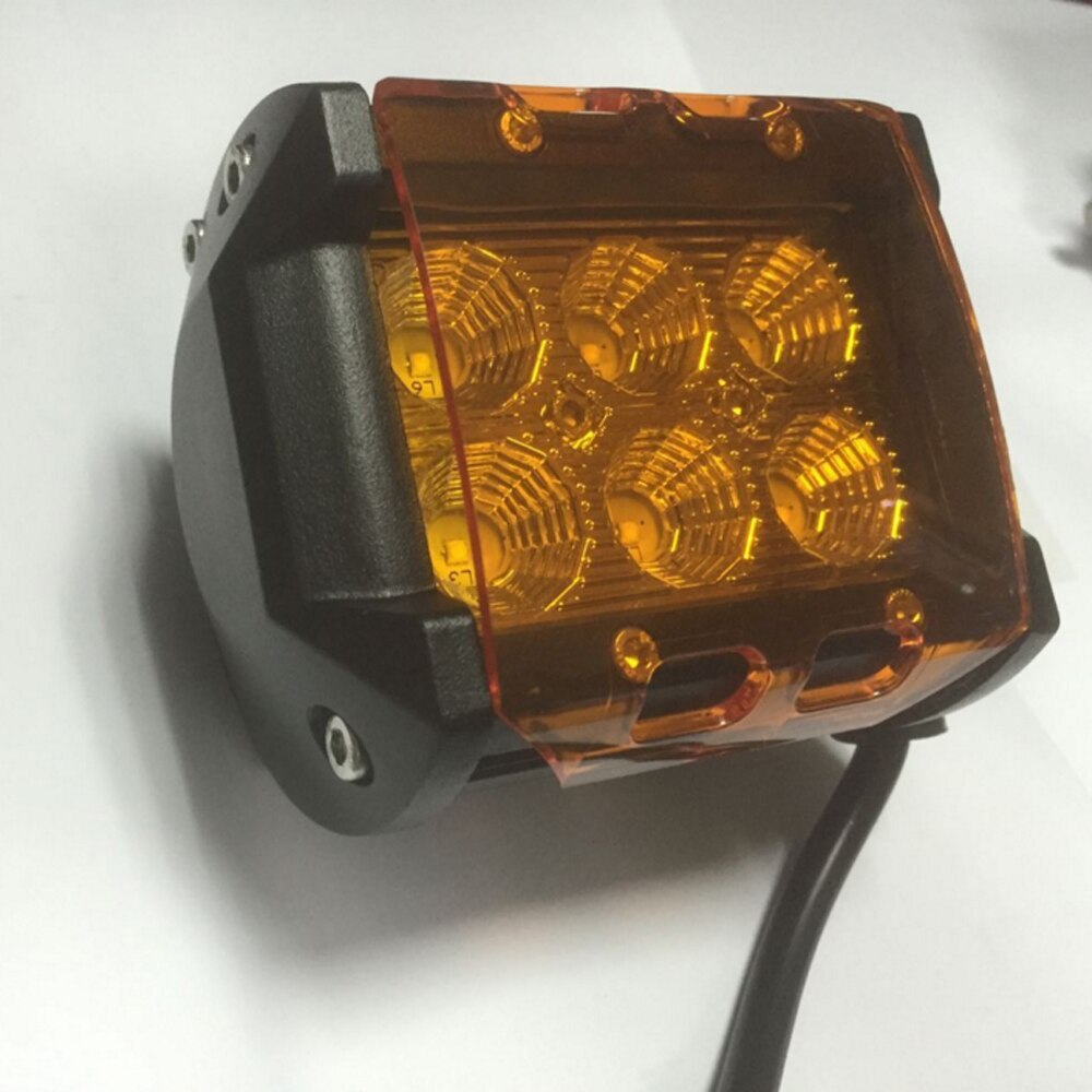 4 Inch 18W LED Light Cover Spot Fog Work Light Flood Dust Proof Protective Cover For Off-road SUV ATV Boat Bar Len