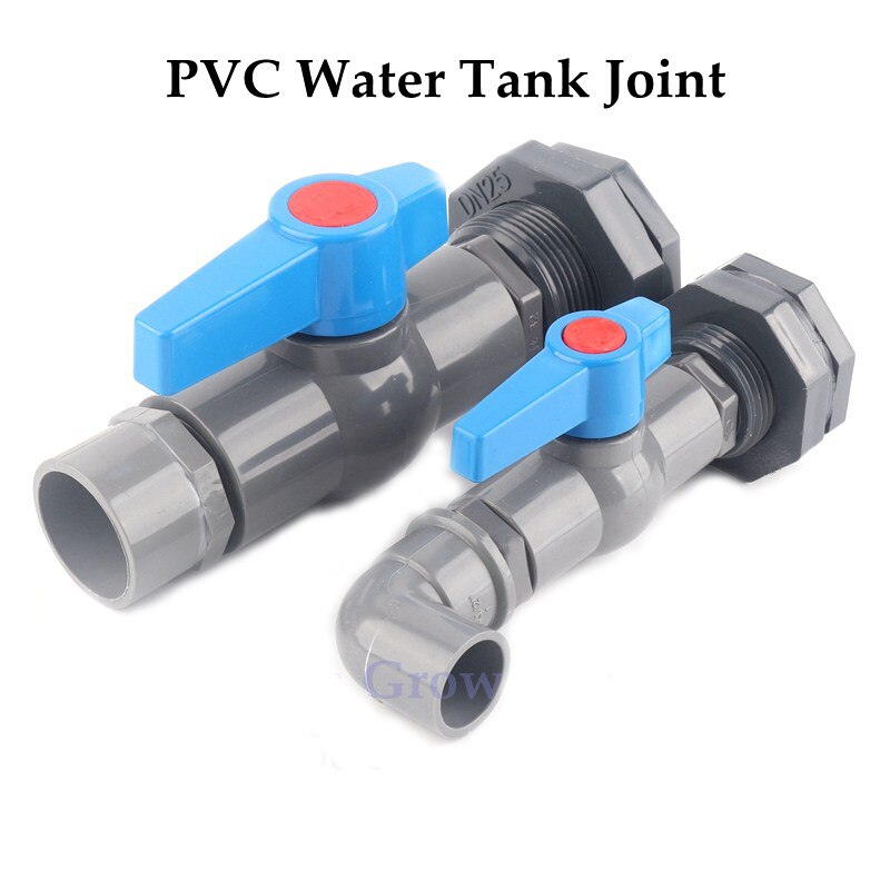 20 25 32 40Mmdirect/Elleboog Pvc Water Tank Gezamenlijke Aquarium Fish Tank Connectors Combinatie Pak Water Tank Pvc inlaat/Uitlaat Water